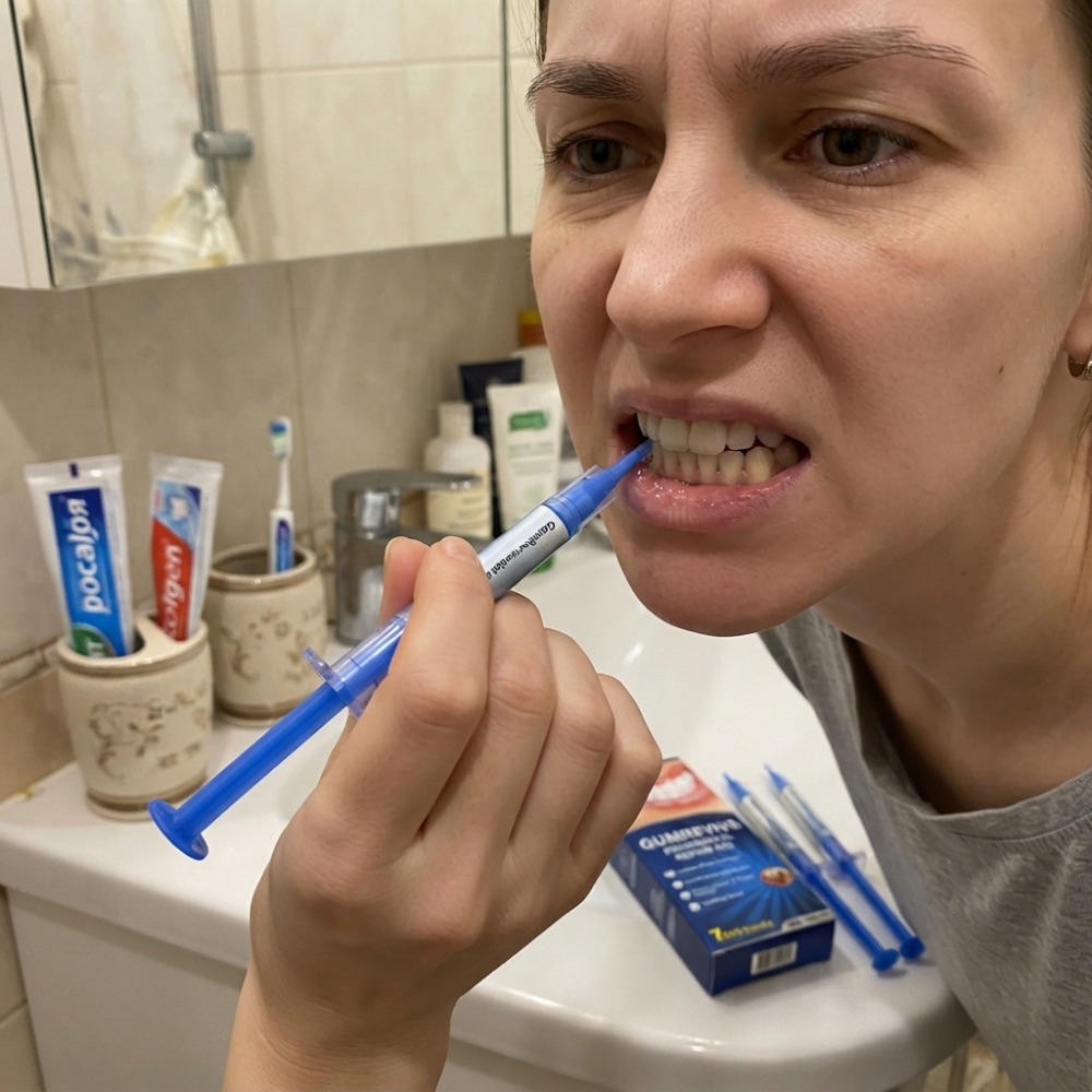 Teeth Whitening Foam - GUMREVIVE Gel Perawatan Periodontal, Peremajaan Gusi,