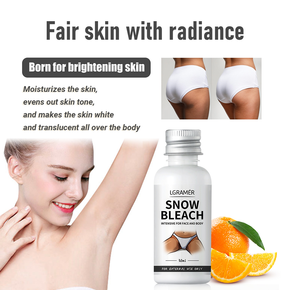 Charcoal Whitening Paste - Krim Pemutih kulit menghilangkan Melanin, bagian