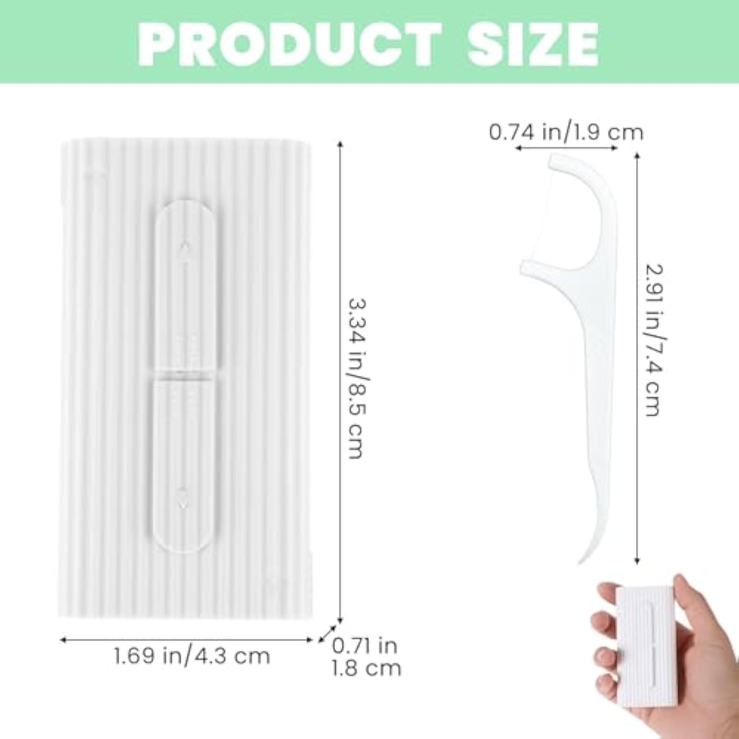 Dispenser Benang Gigi Otomatis - Dental Floss Picks ulasan dan harga