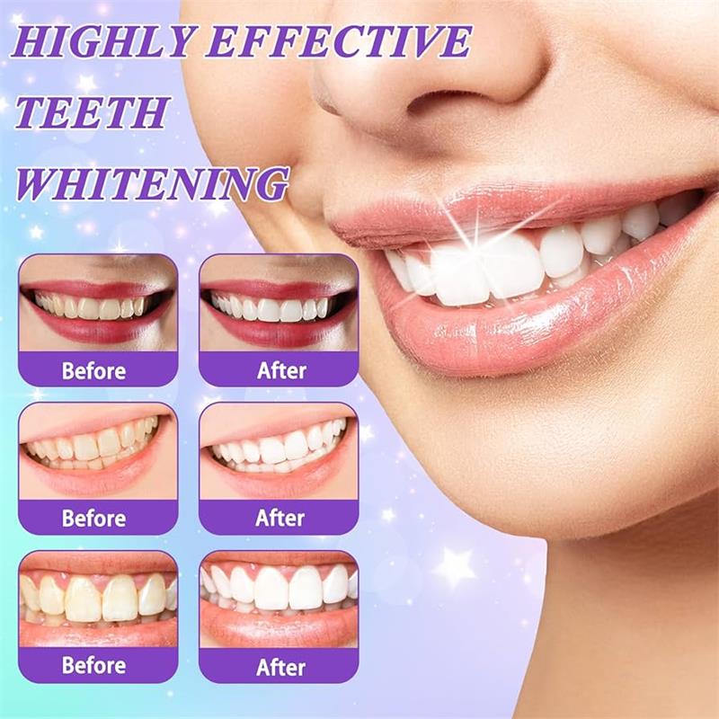 Pasta Gigi Pemutih Gigi Ungu 9 - Teeth Whitening Foam ulasan dan harga
