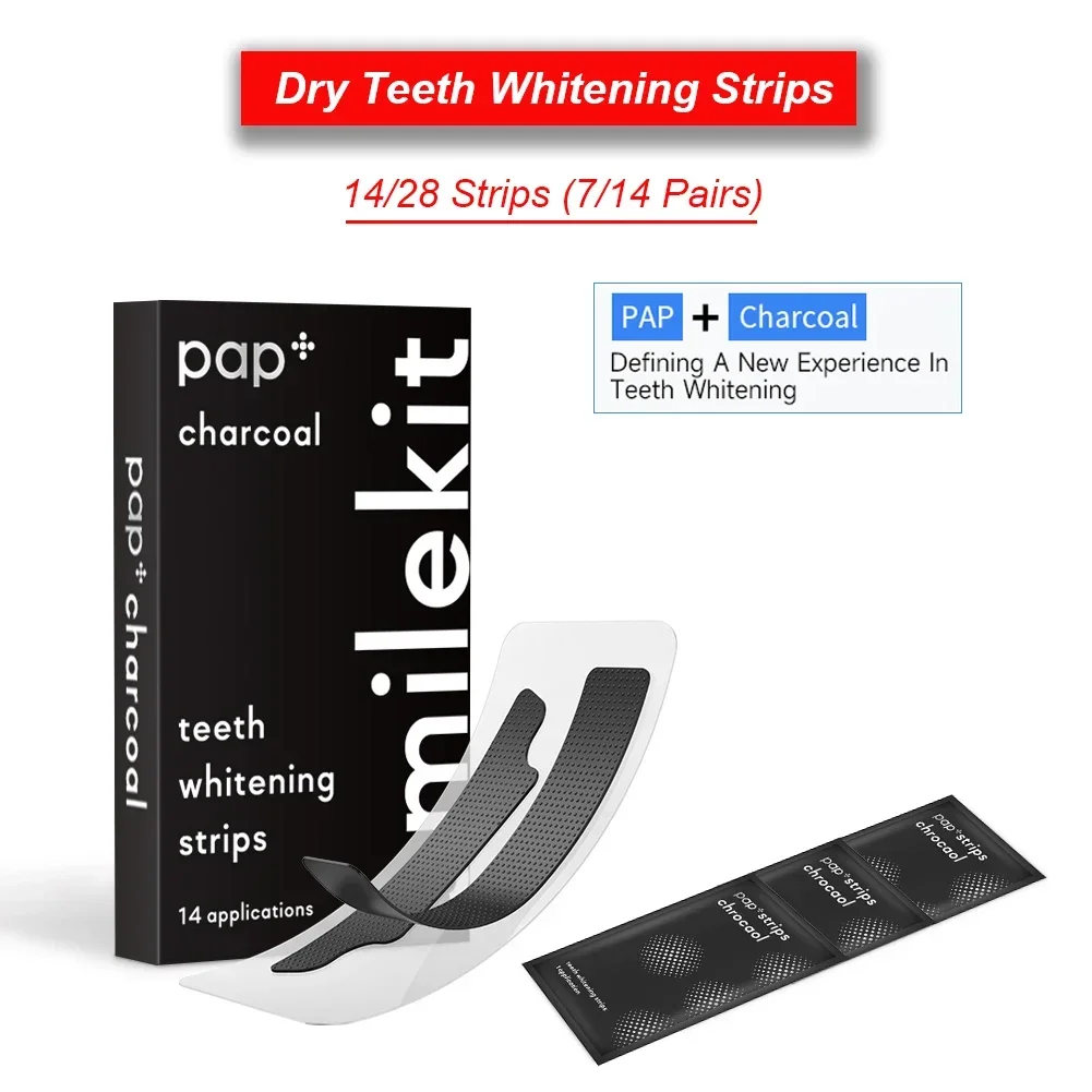 PAP + Gel arang pemutih gigi,  - Teeth Whitening Charcoal ulasan dan harga