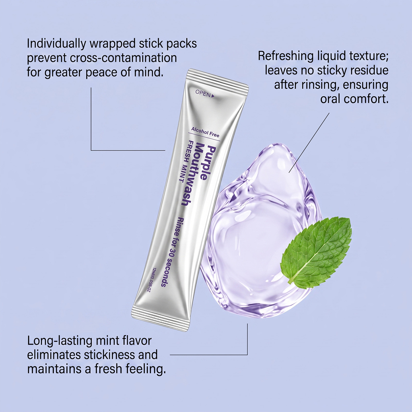 20 Pack Obat Kumur Pemutih Ins - Teeth Whitening Fast ulasan dan harga