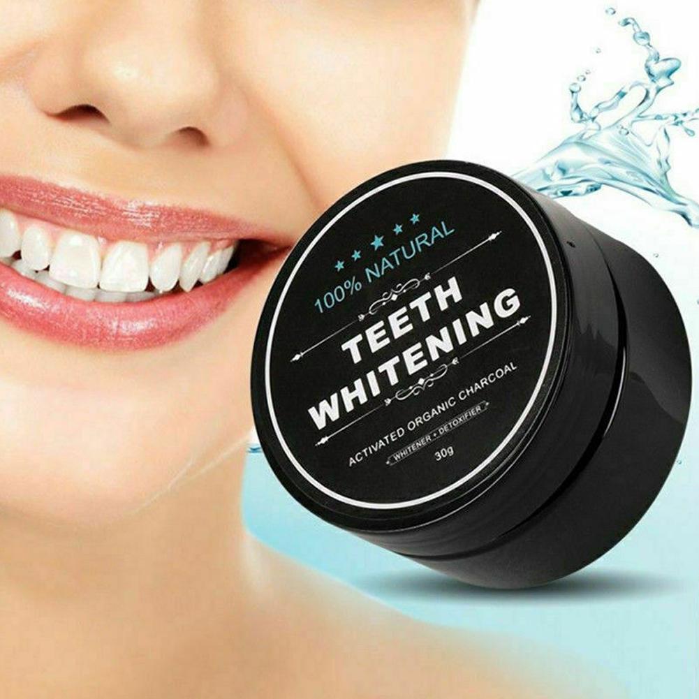 Bubuk Arang Aktif Organik Pemb - Teeth Whitening Charcoal ulasan dan harga