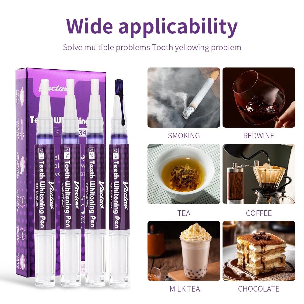 Pena Gel Pemutih Gigi Vaclav V - Teeth Whitening Fast ulasan dan harga